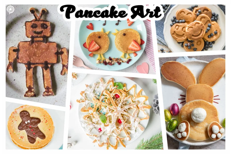 pancake art header and facebook