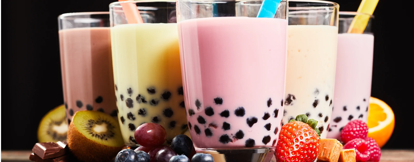 Tutti Fruity Boba Bubble Smoothie Recipe: Thicker Than Bubble Tea!